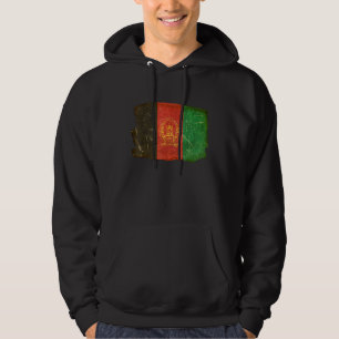 Afghanistan Flag Hoodie
