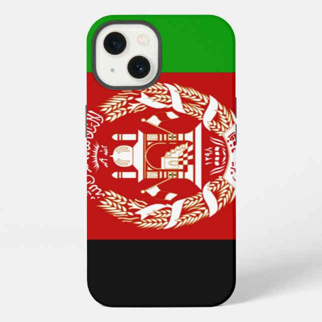 Afghanistan Flag iPhone Case (Back)