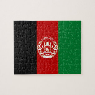 Afghanistan flag jigsaw puzzle
