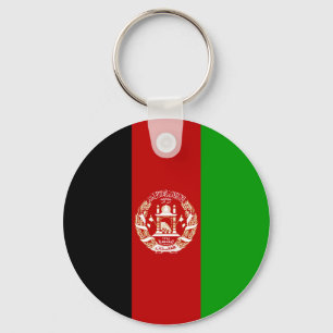 Afghanistan Flag Key Ring