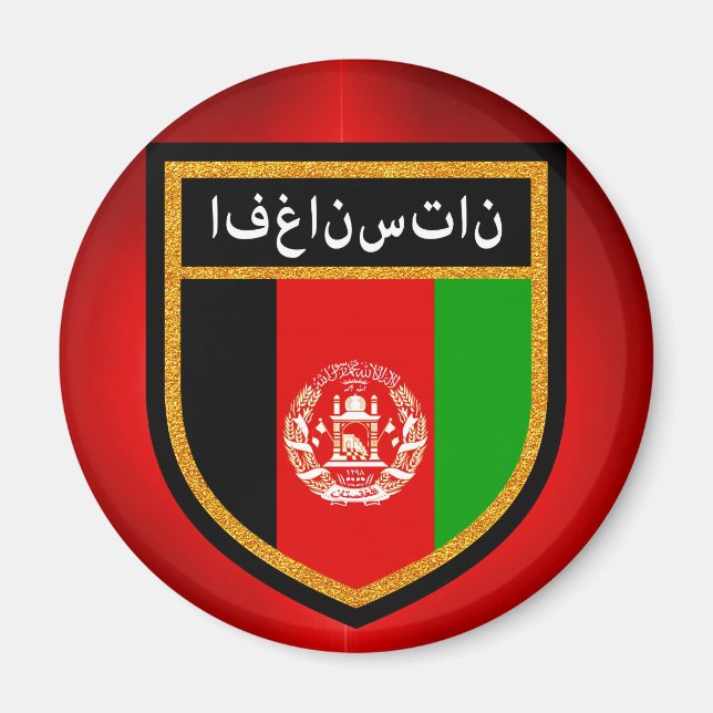 Afghanistan Flag Magnet (Front)