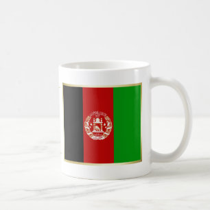 Afghanistan Flag + Map Mug