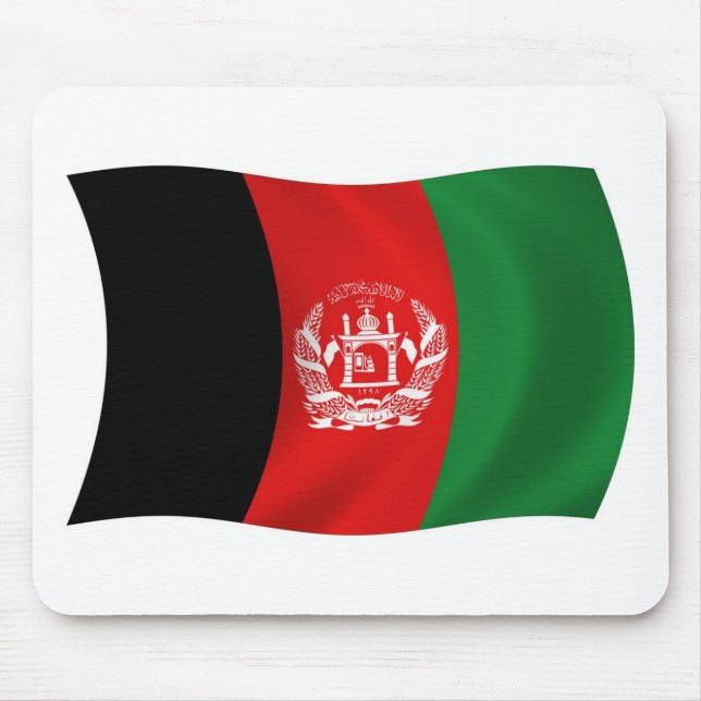 Afghanistan Flag Mousepad (Front)