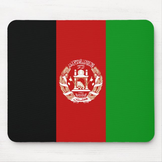 Afghanistan Flag Mousepad (Front)