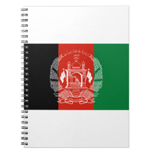 Afghanistan Flag Notebook