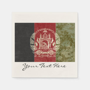 Afghanistan Flag Party Napkins