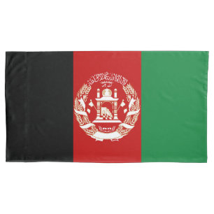 Afghanistan flag pillowcase