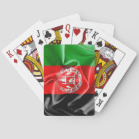 Afghanistan Flag Playing Cards