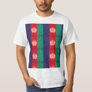Afghanistan flag t-shirt