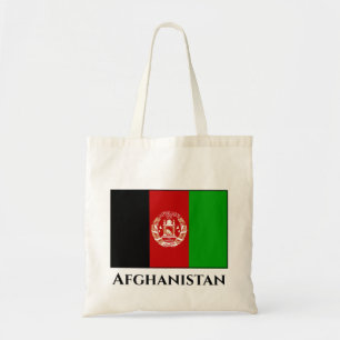 Afghanistan Flag Tote Bag