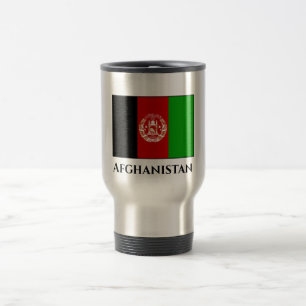 Afghanistan Flag Travel Mug