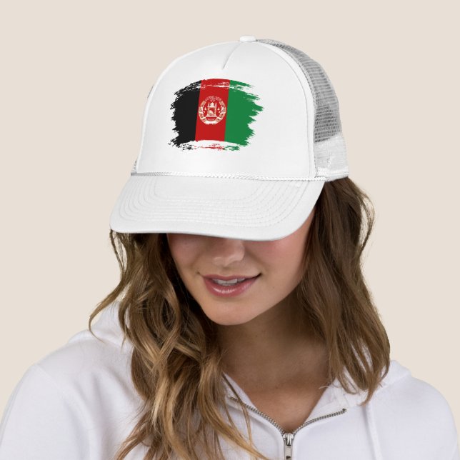 Afghanistan flag trucker hat (In Situ)