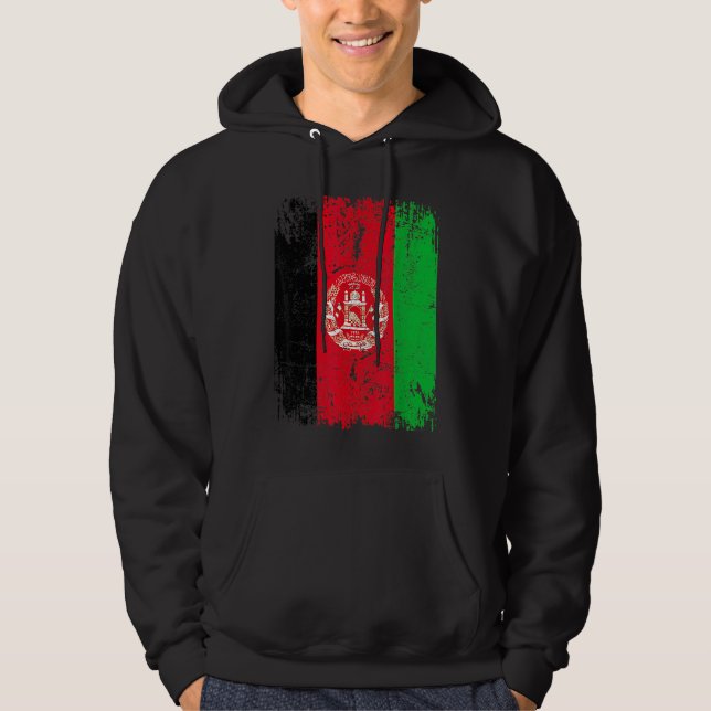 AFGHANISTAN Flag Women's Men's Children's Afghani Hoodie (Front)