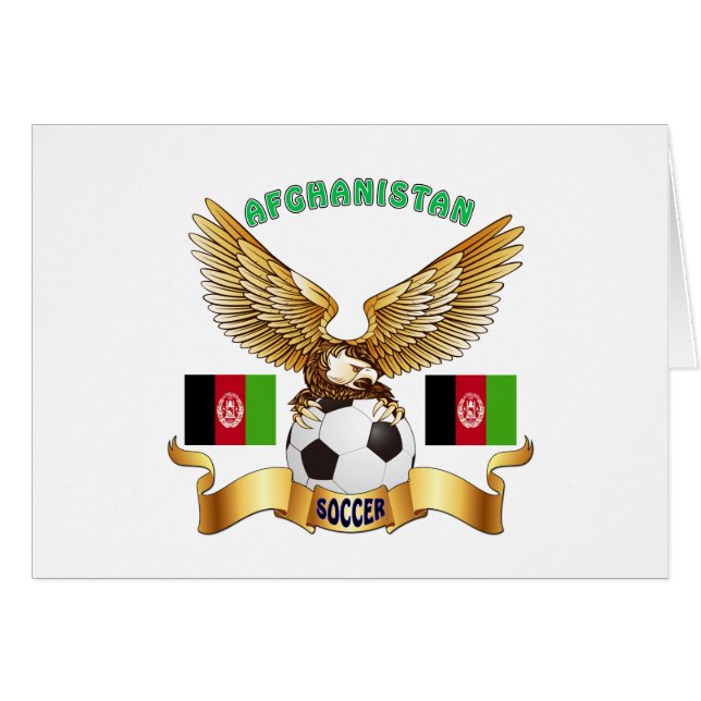 Afghanistan Football Designs (Front Horizontal)