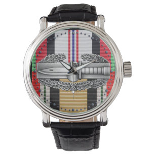 Afghanistan & Iraq Combat Action Badge Watch