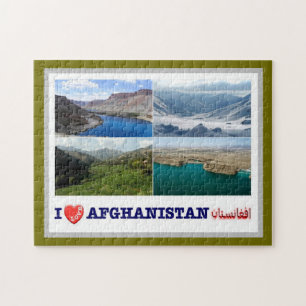 Afghanistan - Landscapes - I Love - Jigsaw Puzzle