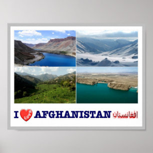 Afghanistan - Landscapes - I Love - Poster