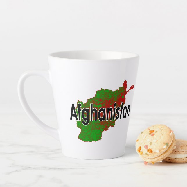 Afghanistan Latte Mug (In Situ)
