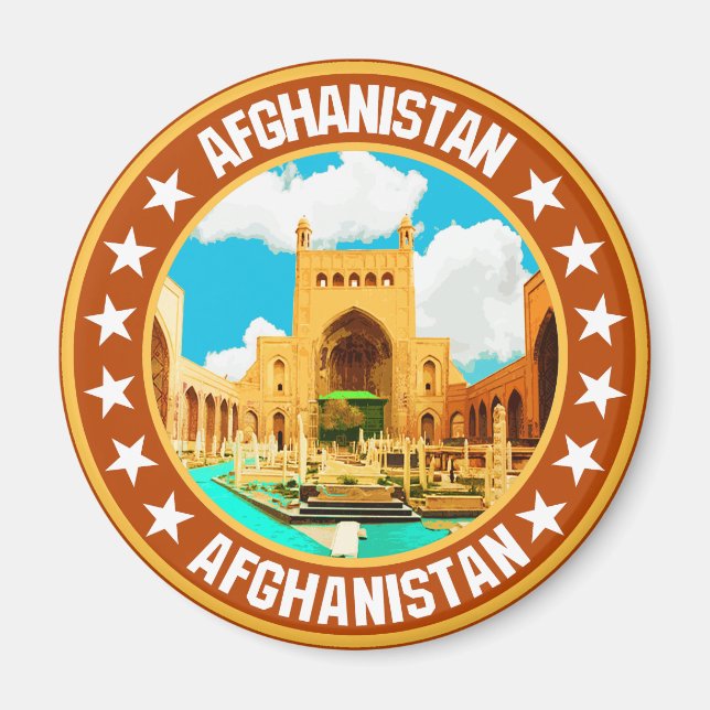 Afghanistan                                        magnet (Front)