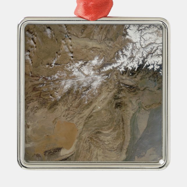 Afghanistan Metal Tree Decoration (Front)