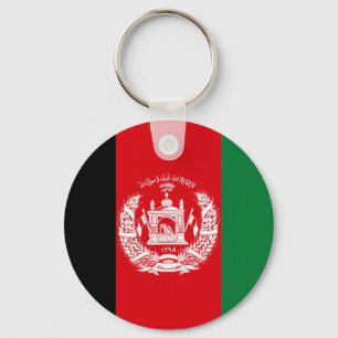 Afghanistan National Flag Key Ring