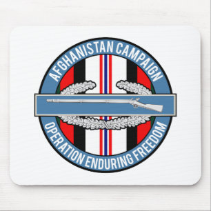 Afghanistan OEF CIB Mouse Mat