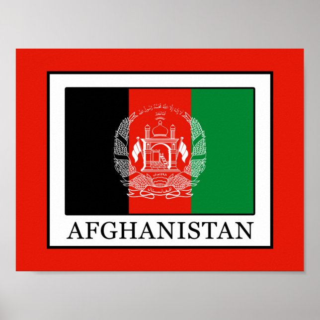 Afghanistan Poster (Front)