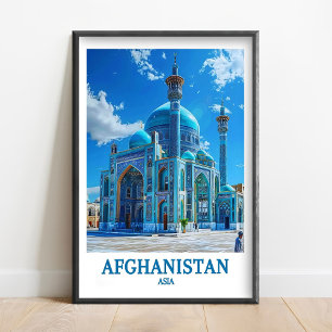 Afghanistan Print  - The Band-e Amir National Park