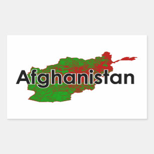 Afghanistan Rectangular Sticker