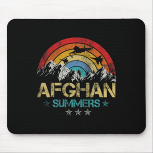 Afghanistan Summer Veteran Fighter Jet Patriotic 4 Mouse Mat