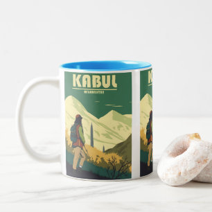 Afghanistan Travel Poster Coffee Mug