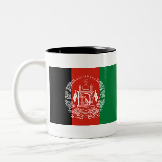 afghanistan Two-Tone coffee mug (Left)