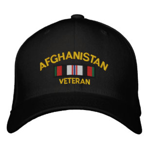 Afghanistan Veteran Embroidered Hat