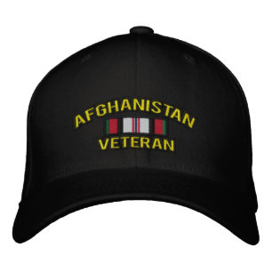 Afghanistan Veteran Embroidered Hat