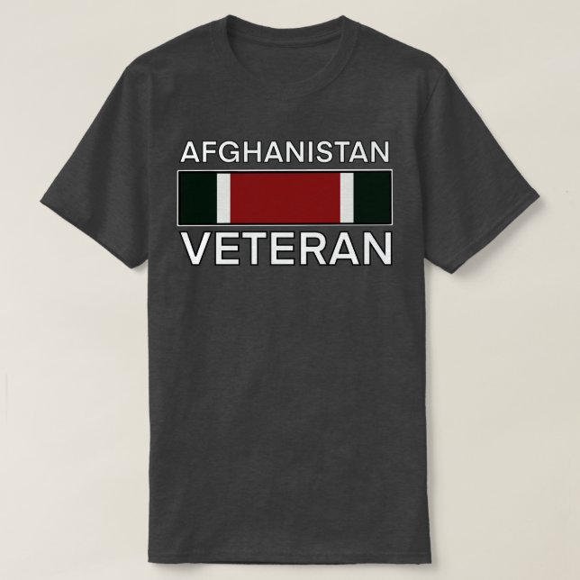 Afghanistan Veteran T-Shirt (Design Front)