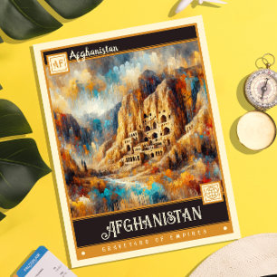 Afghanistan   Vintage Painting Postcard