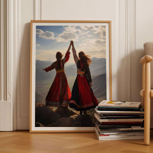 Afghanistan Wall Art Kabul Wall Art Afghan Dress 