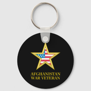Afghanistan War Veteran Key Ring