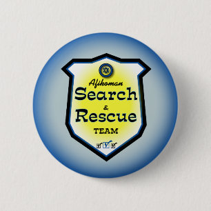 Afikoman Search & Rescue Team 6 Cm Round Badge