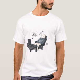 AFK Away From Keyboard Funny Gamer Meme T-Shirt
