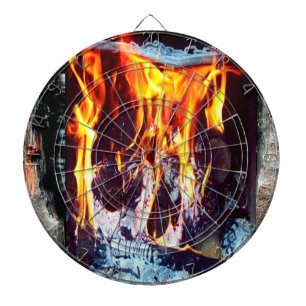 Aflame Dartboard