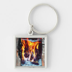Aflame Key Ring