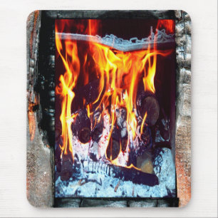 Aflame Mouse Mat