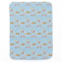 Afloat over the Savanna Baby Blanket (blue)