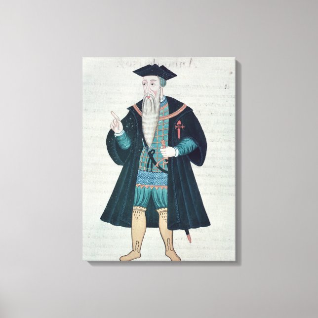 Afonso de Albuquerque Canvas Print (Front)