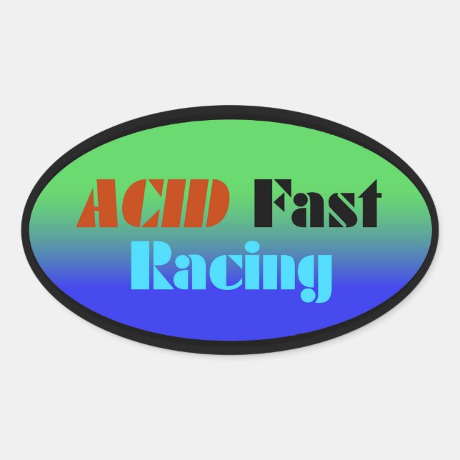 AFR SuperSticker Oval Sticker (Front)