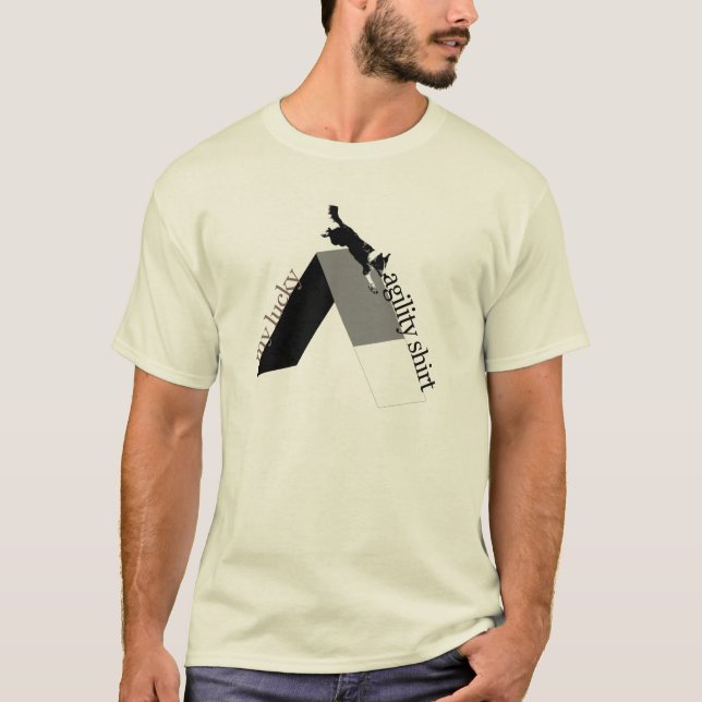 Aframe -My Lucky Agility Shirt b/w (Front)