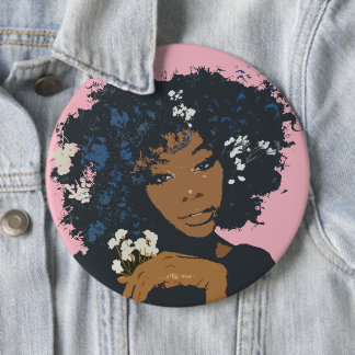 Afri4 6 Cm Round Badge