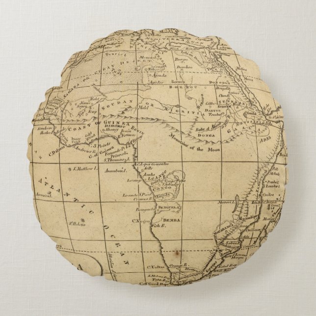 Africa 11 round cushion (Front)