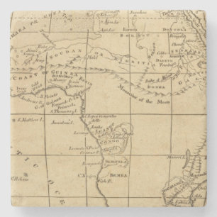 Africa 11 stone coaster